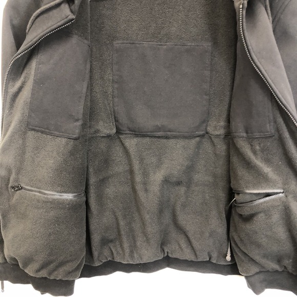 Ororo Unisex Large Black Heated Full Zip Thick Fleece Hoodie  **No battery** - Picture 4 of 10